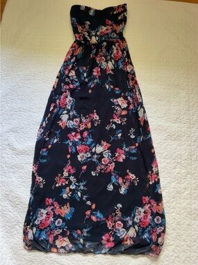 slate blue chiffon dress Long Bridesmaids Formal Style Guide: Wedding Dress Size:6 - Sample Air Force Dress Uniforms